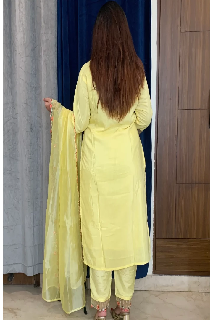 Silk Multi Embroidery Kurta Set With Embroidered Duppatta in Lemon-spendworthclothing-Color_Lemon,Color_Lemon Yellow,Cotton-Suits-sets,cottonsuit sets,embroidered,Embroidery,Item Type_Cotton Suits Sets,Item Type_Plazo Suits,Material_Silk,multy embroidered,Plazo-Suits,Speedy-Deliveries,SUIT SET,SUIT-SETS