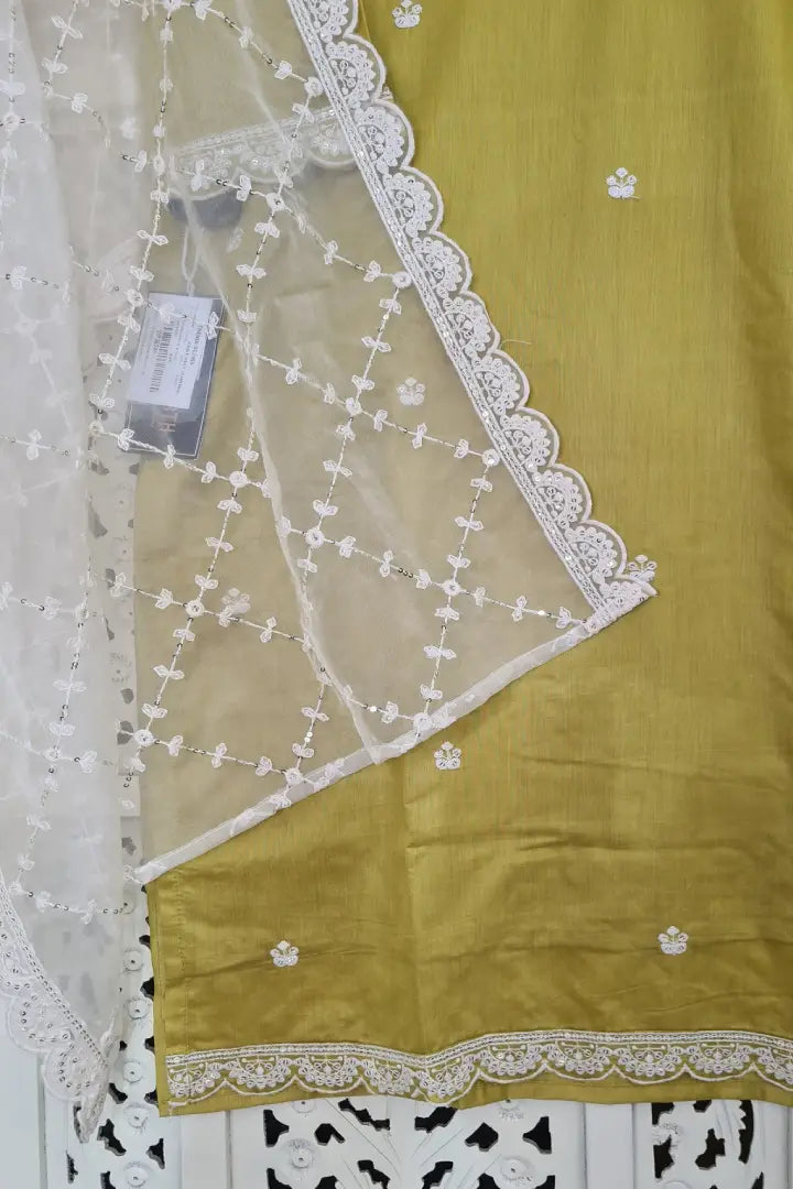 Sratight Silk Kurta set in Blue