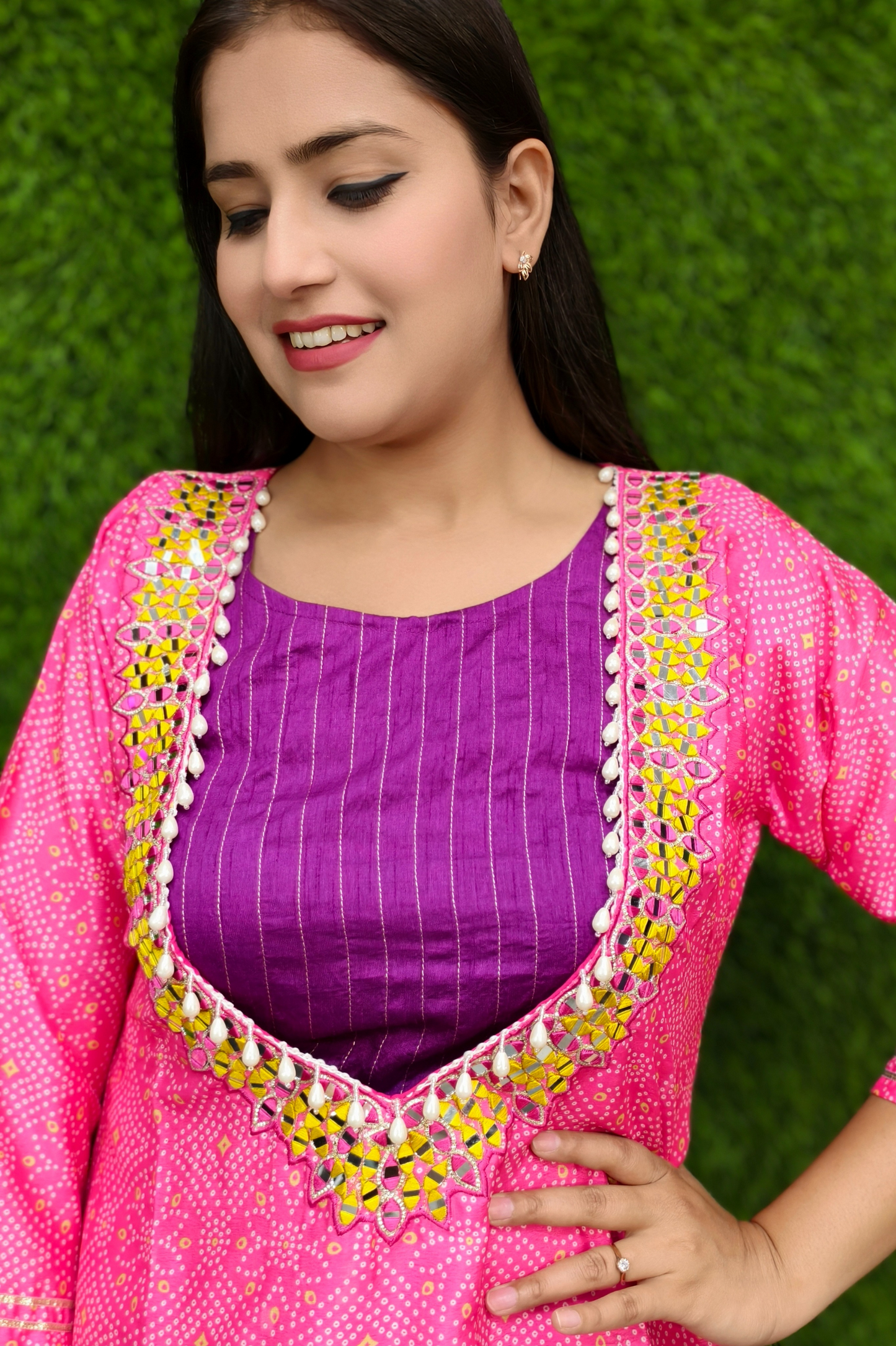 Bandhani 3 Piece Cord Set