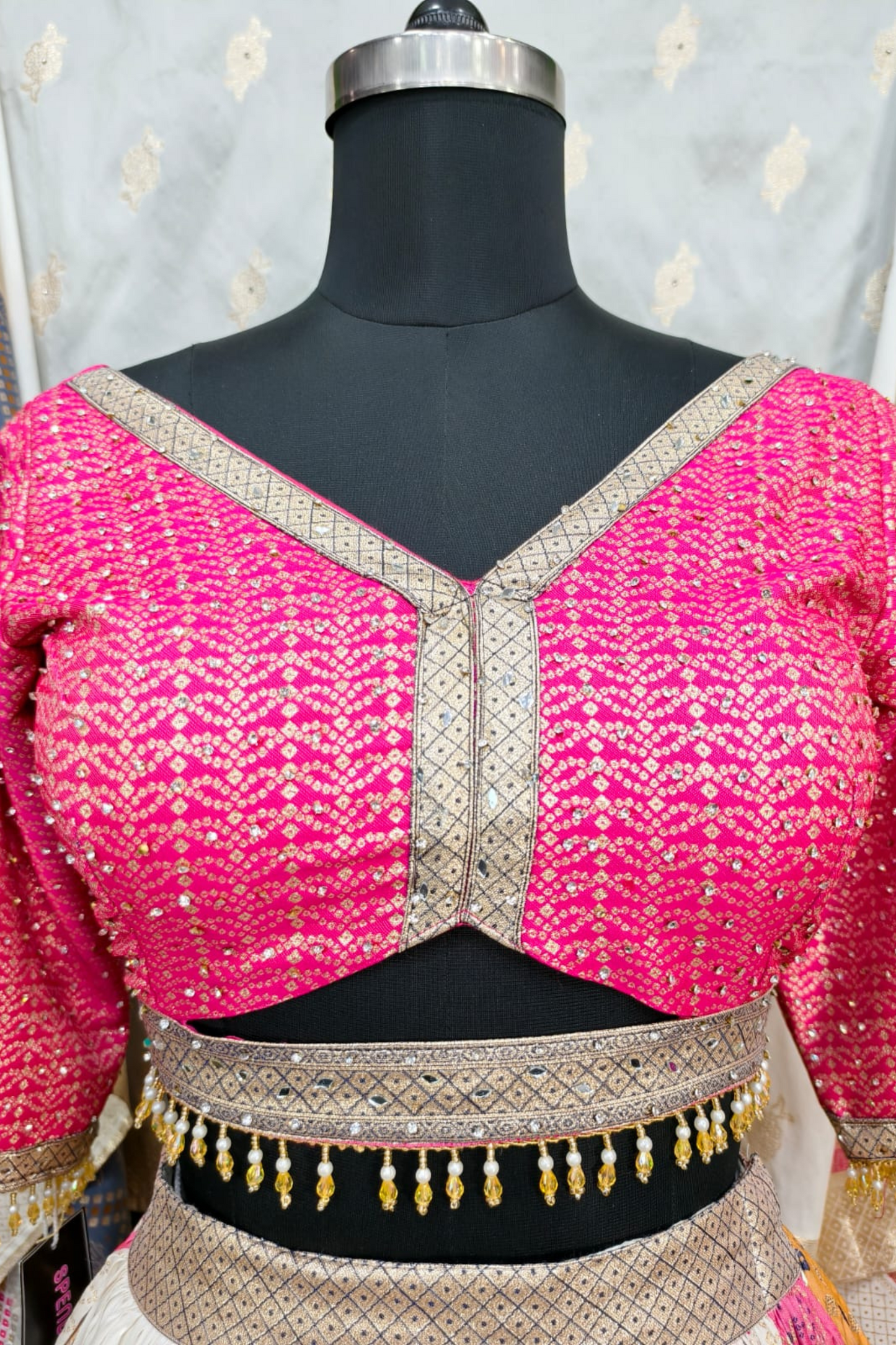 Banarasi Anarkali lehenga choli Dress