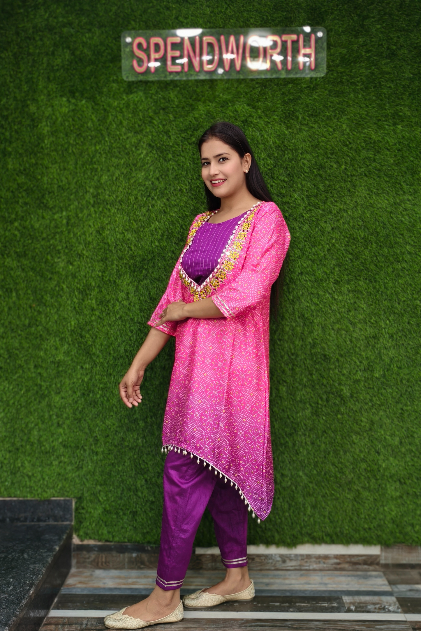 Bandhani 3 Piece Cord Set