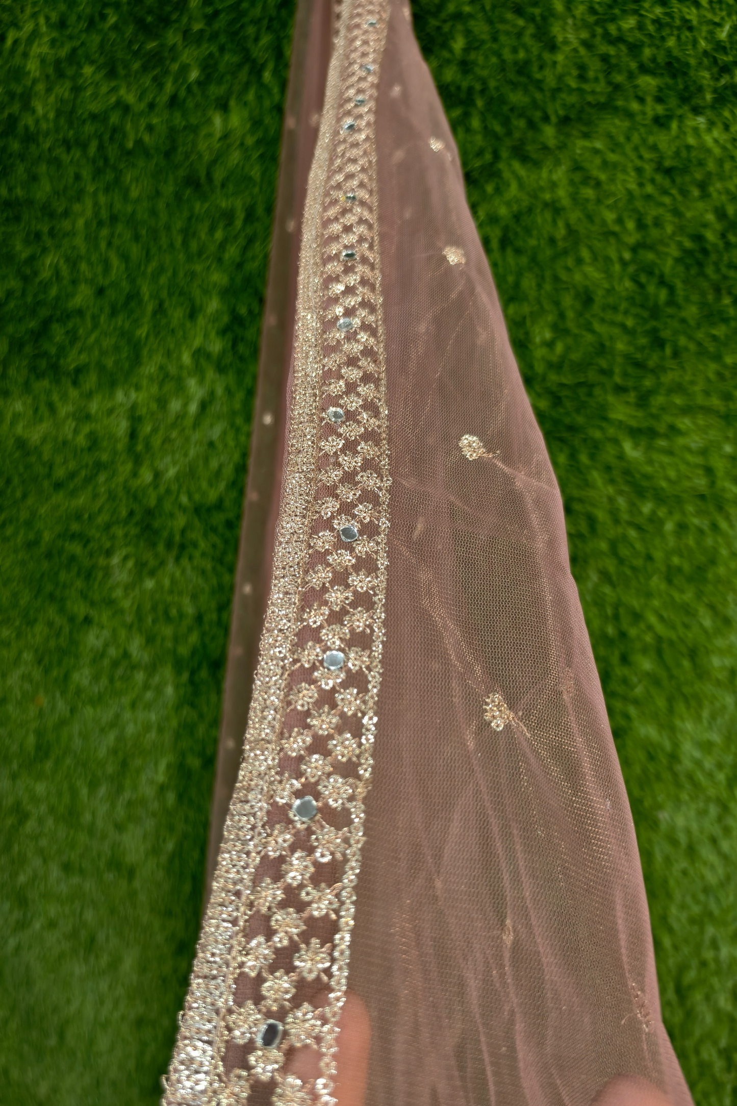 Pakeeza Pure Crop Top Sharara in tie die