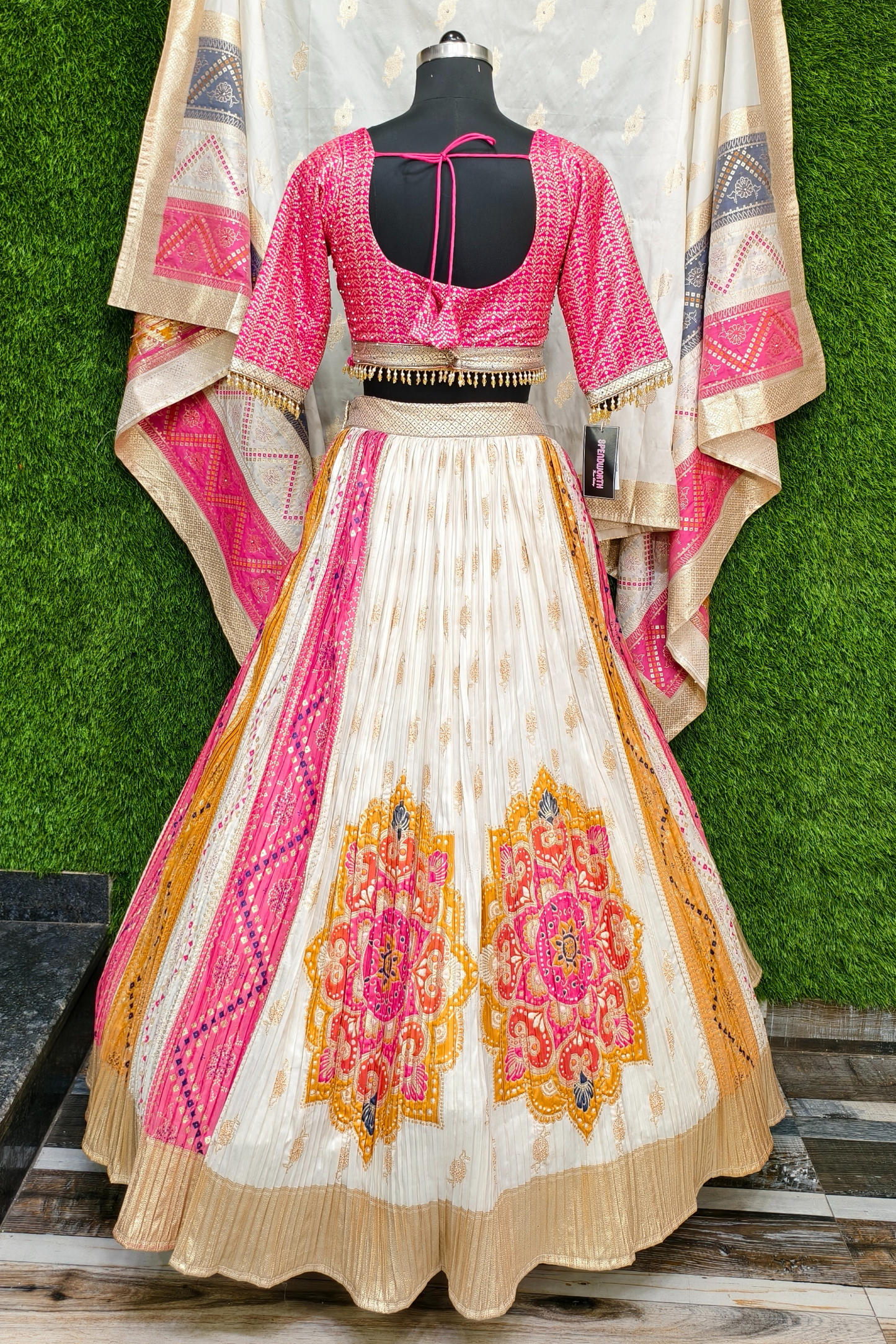 Banarasi Anarkali lehenga choli Dress