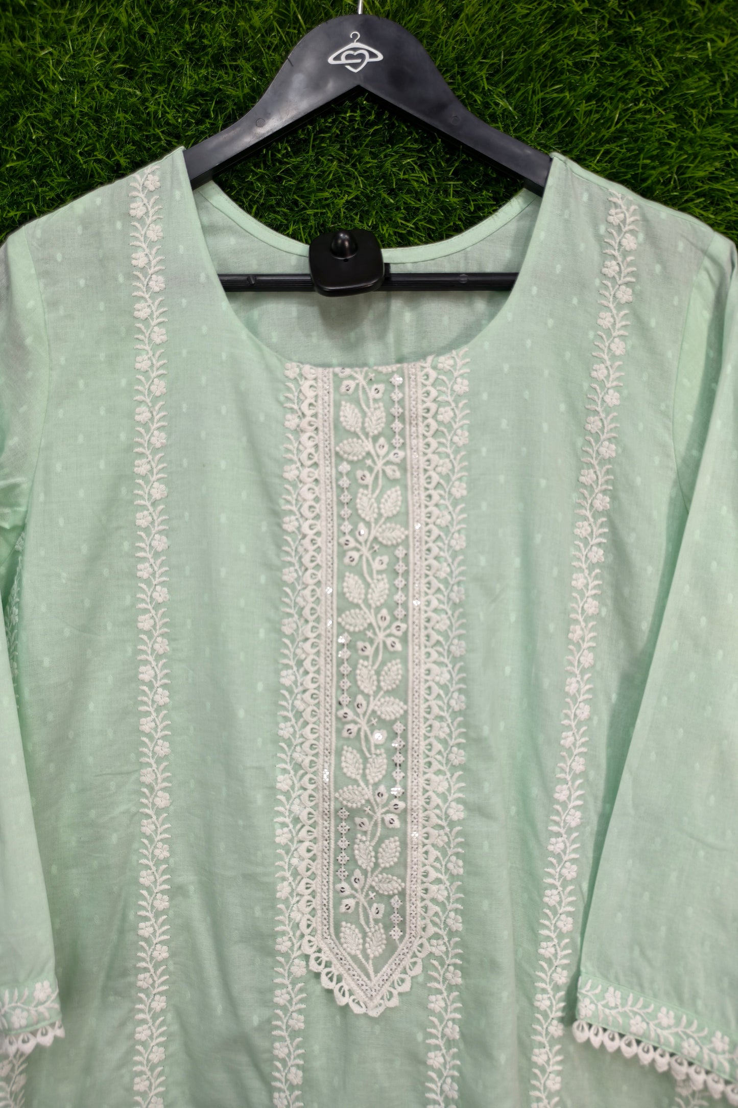 Pure Cotton Straight Pakistani suit With Dupatta