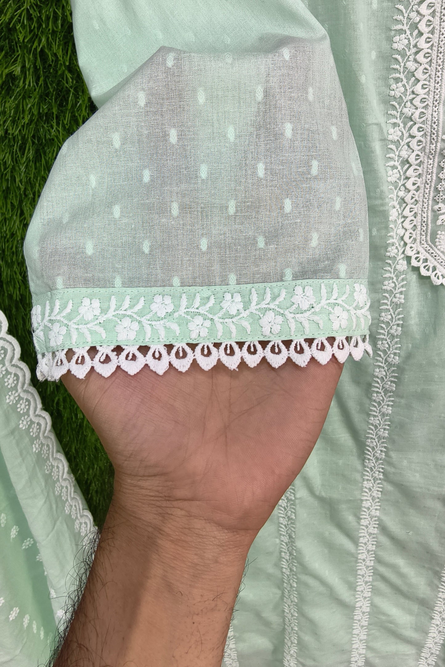Pure Cotton Straight Pakistani suit With Dupatta