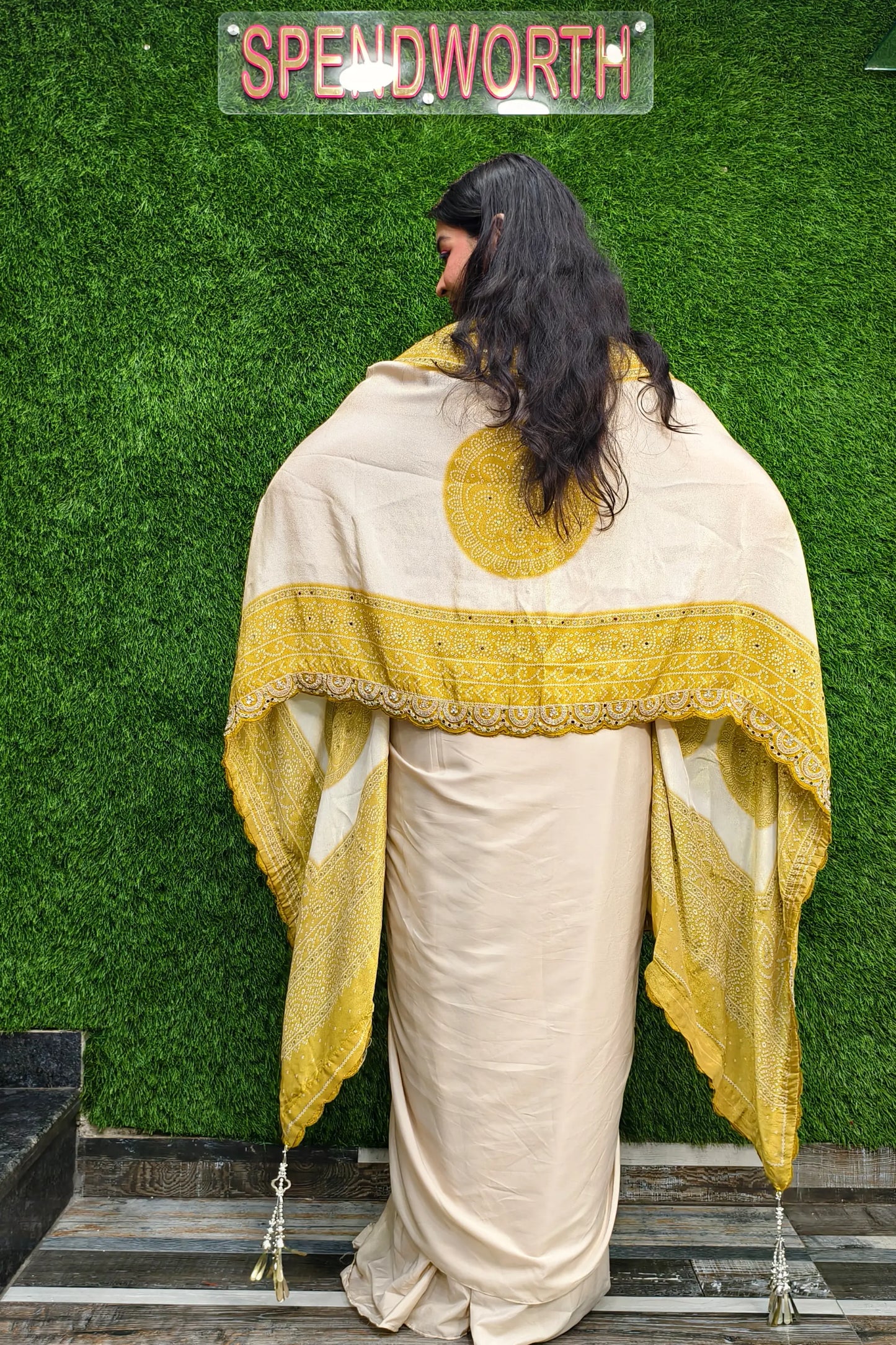 3 Piece Indo western Dress For Haldi Ceremony