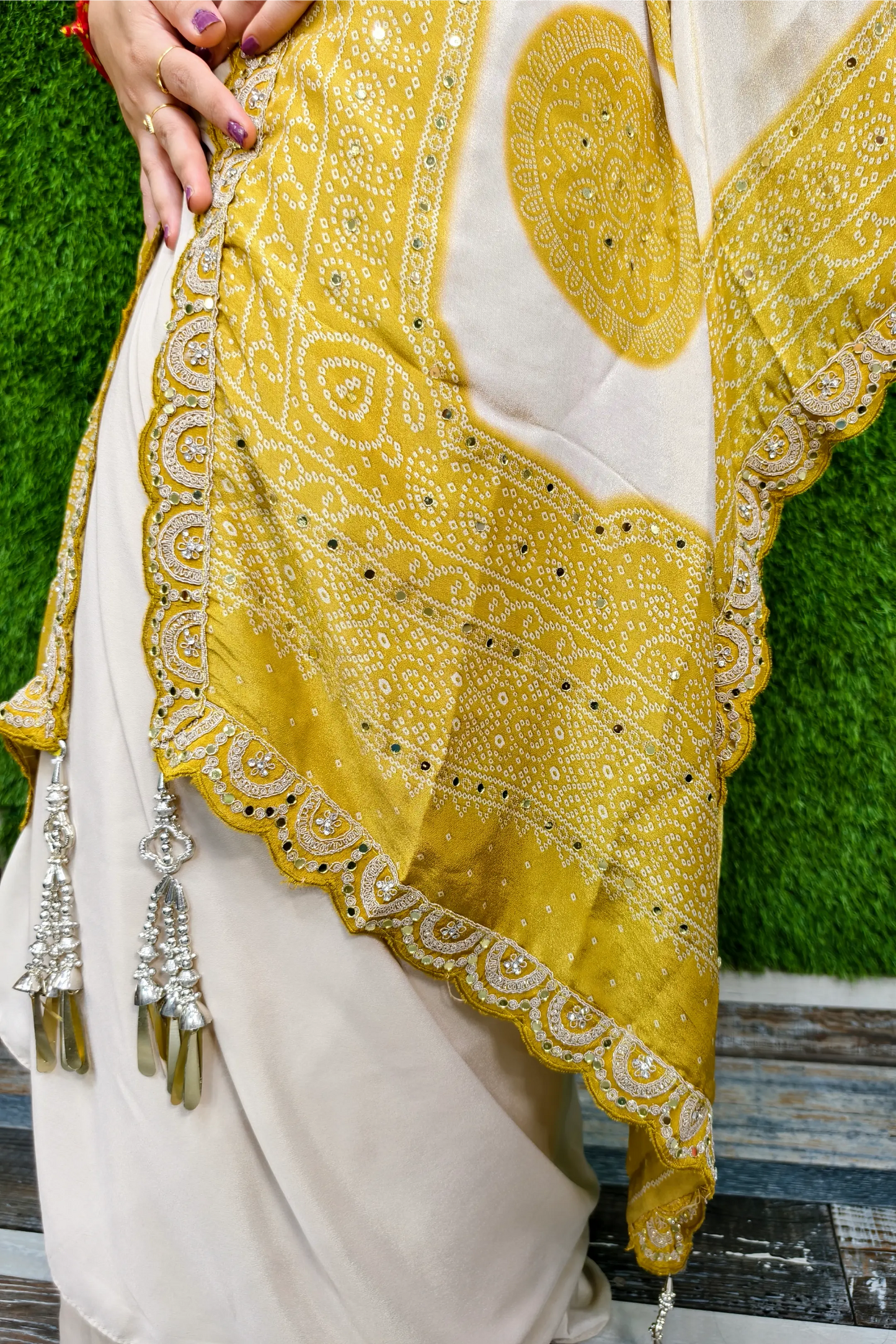 3 Piece Indo western Dress For Haldi Ceremony