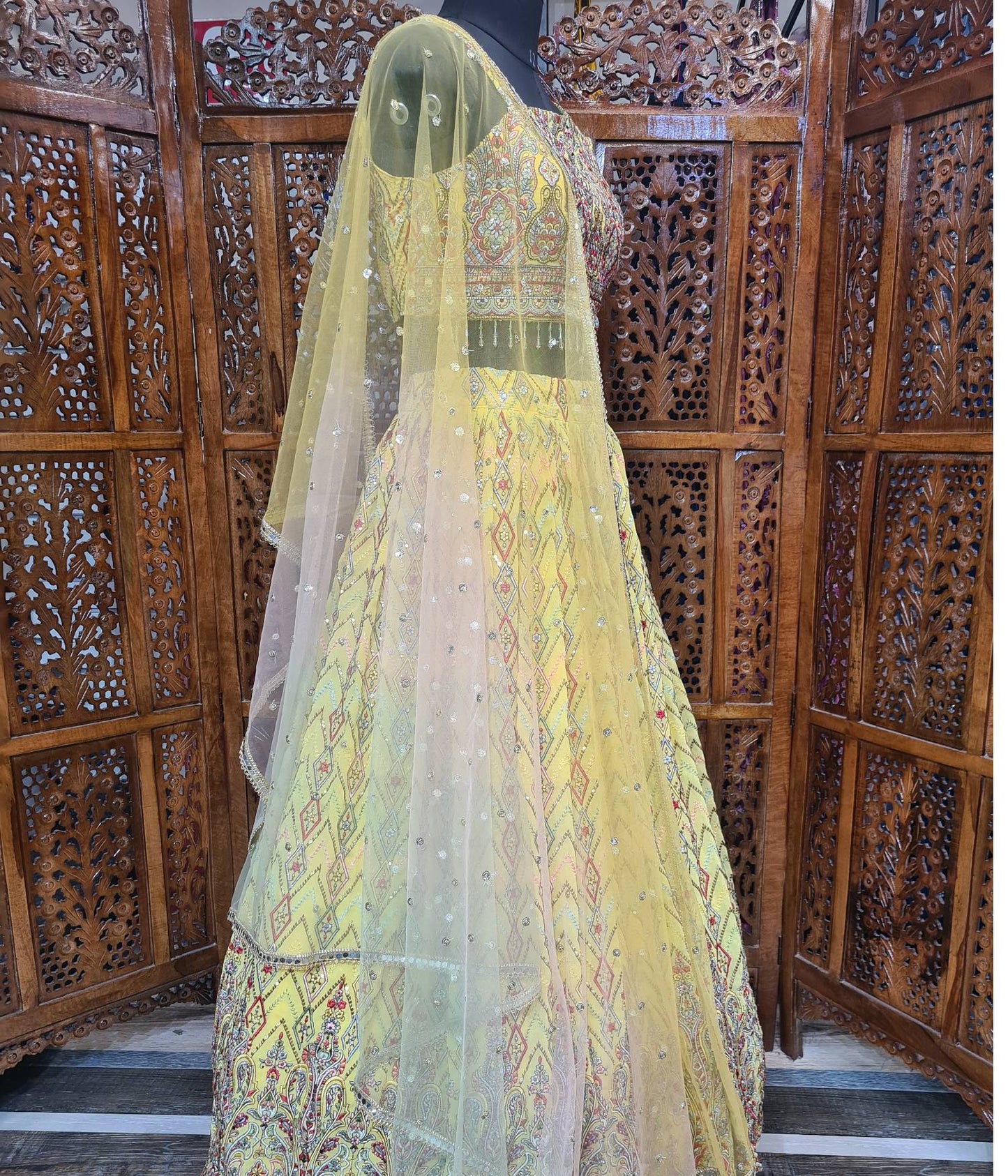 Spagheti Style Lehenga Choli in Yellow-spendworthclothing-Easy-Returns,Free-Shipping,heavy lehengas,indo western lehengas,Item Type_Indo Western Lehenga,Item Type_Light Weight Lehenga,lehenga,LEHENGA-SETS,Light-Weight-Lehengas,multy embroidered,Size_Adjustable,spagheti style,Speedy-Deliveries,thread work