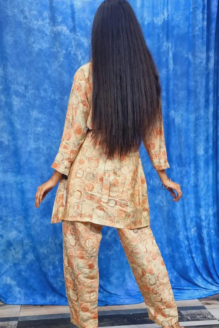 Buy Navy Cotton Co-ord Set Kurta Relaxed Pant Suit Set (Kurta, Releaxed  Pant) for INR1399.50 | Biba India