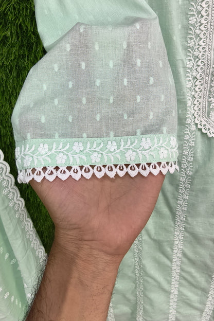 Pure Cotton Straight Pakistani suit With Dupatta