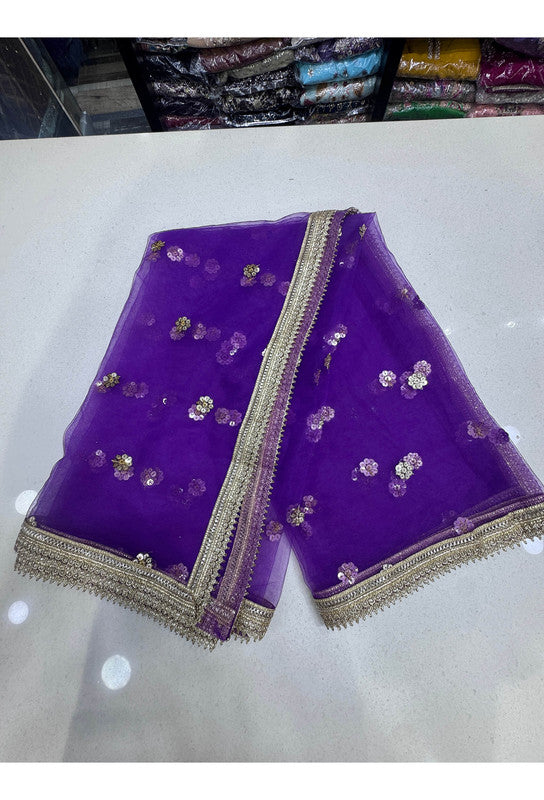 Pure Banarasi Straight Shirt and Plazo Pants Suit Set for Women with Embroidered Net Dupatta