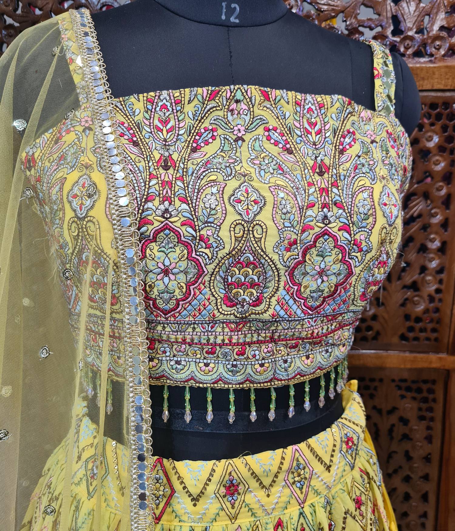 Buy Impressive Black Banarasi Indo-western Crop Top Lehenga, Bridesmaid  Dress Online in India - Etsy | Simple lehenga, Crop top lehenga, Lehenga  designs simple
